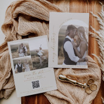 Modern Boho Arch | Cream Foto Heiraten Weihnachten