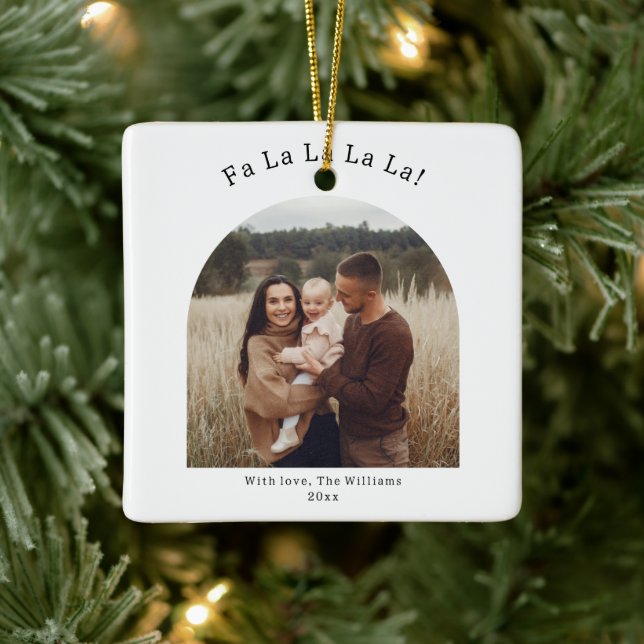 Modern Boho Arch Fon La La La La La La Keramikornament (Baum)