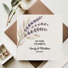 Modern Boho Designer Danke Karte