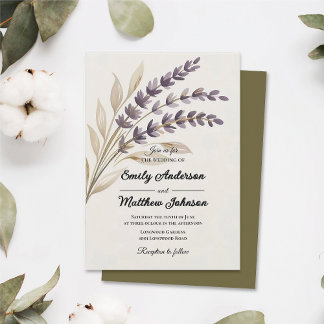Modern Boho Designer Hochzeitseinladung Einladung
