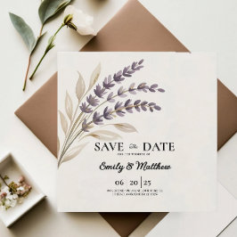 Modern Boho Designer Save the Date