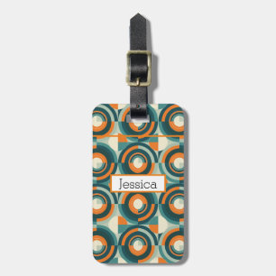 Modern Boho Geometric Gepäckanhänger