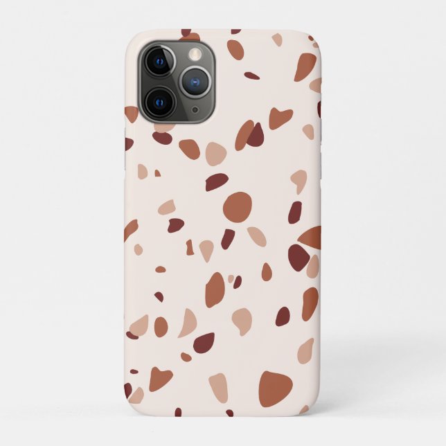 Modern Boho Terrazzo Muster iPhone 11 Pro Fall Case-Mate iPhone Hülle (Rückseite)