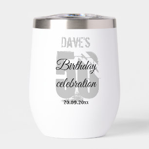 Modern Bold 50th any Age Birthday Personalisiert