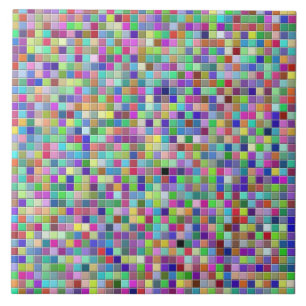 Modern Bold Print Fliese