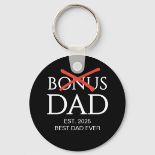 Modern BONUS VATER Gegründet Schlüsselanhänger