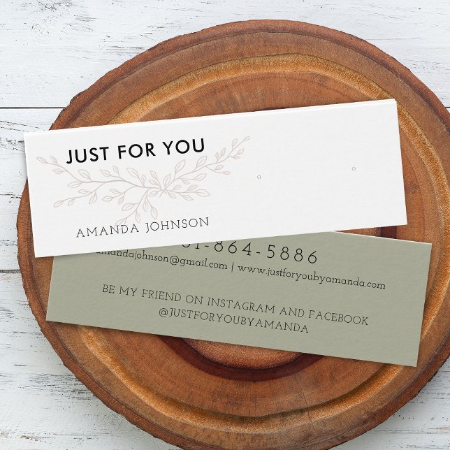 Modern Branch Earthy Stud Earring Display Card (Modern Branch Earthy Stud Earring Display Card)