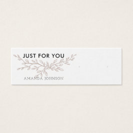 Modern Branch Earthy Stud Earring Display Card