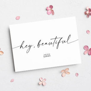 Modern Branded Hey Beautiful Danke