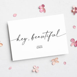 Modern Branded Hey Beautiful Danke