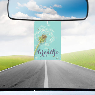 Modern BREATHE Script Dandelion Blue Autolufterfrischer