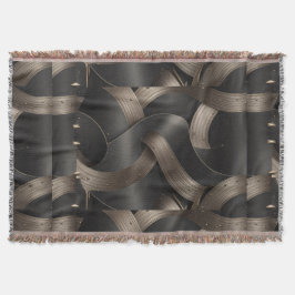 Modern Bronze Flow Luxury Masculine Accent Decke