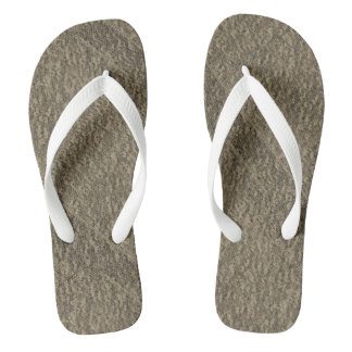 MODERN BROWN NIEDLICH FLIP FLOPS