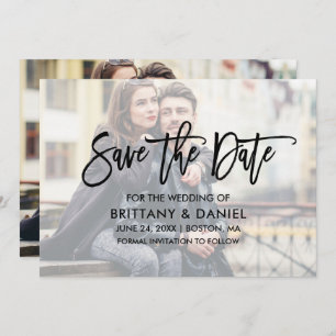Modern Brush-Script-Overlay--Karte Save The Date
