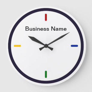 Modern Business Custom Office Wall Clocks Große Wanduhr
