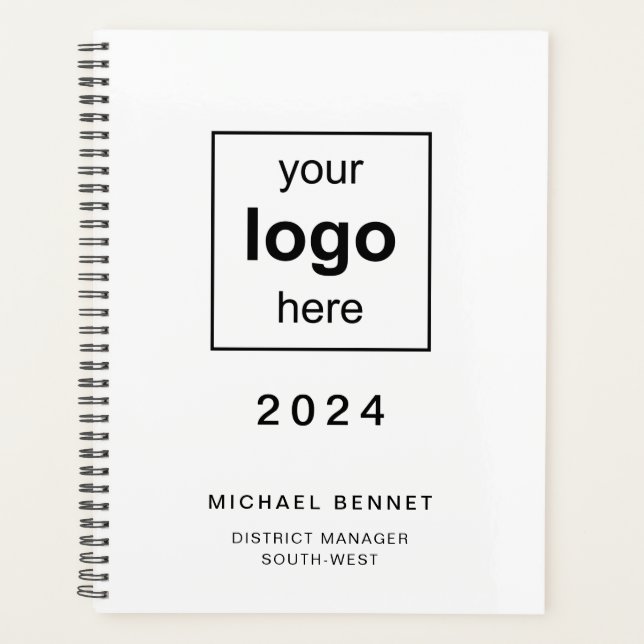 Modern Business Logo 2024 Planer (Vorderseite)