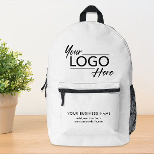 Modern-Business-Logo Bedruckter Rucksack