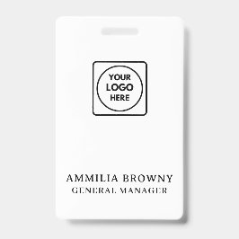 Modern-Business-Logo | Design der benutzerdefinier Ausweis