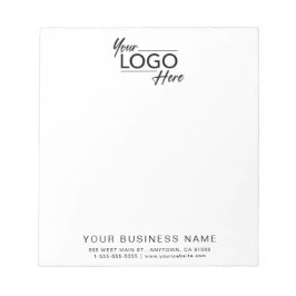 Modern-Business-Logo Notizblock