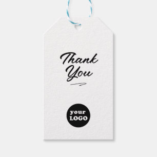 Modern Business Logo Script Vielen Dank Kraft Geschenkanhänger