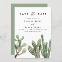 Modern Cactus Wüste Boho Hochzeit 