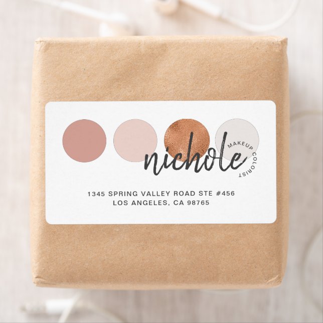 Modern Calligraphy Color Palette Makeup Artist L (Insitu)