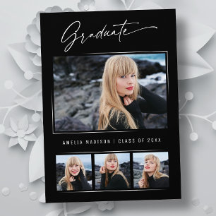 Modern Calligraphy Script 4 Foto Abschluss Ankündigung