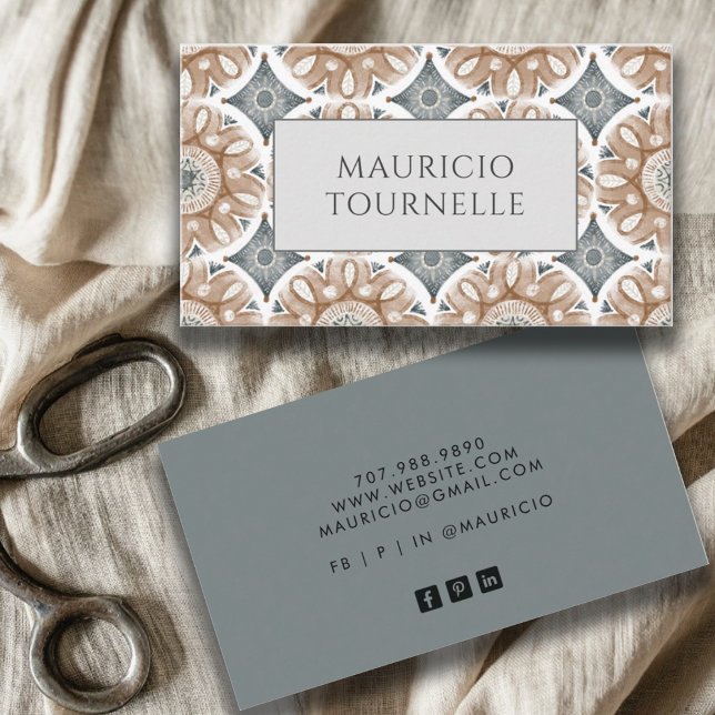 Modern Calling Card Visitenkarte (Von Creator hochgeladen)