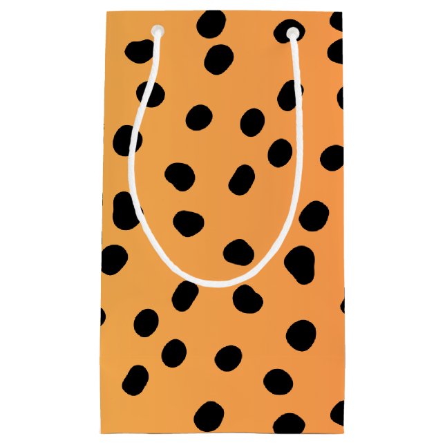 Modern Cheetah Print Kleine Geschenktüte (Vorderseite)
