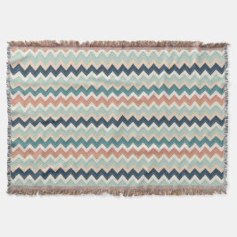Modern Chevron Design Custom Soft Decke
