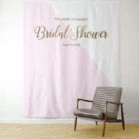 Modern Chic Blush Pink Gold Script Personalisiert