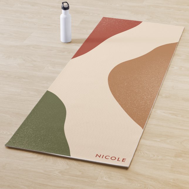 Modern Chic Terracotta Yoga Mat Yogamatte (Beispiel)