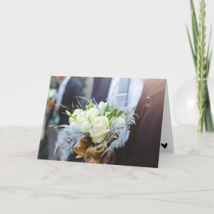 Modern Chic Wedding Lifestyle-Geschenkkarte Karte