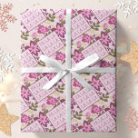 Modern Christmas Botanical Fa La La Geschenkpapier<br><div class="desc">This Christmas wrapping paper features a modern floral pattern design with festive Fa La La text.</div>