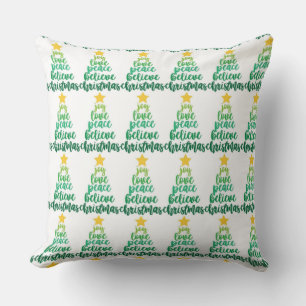 "MODERN CHRISTMAS" CHRISTMAS PILLOW KISSEN
