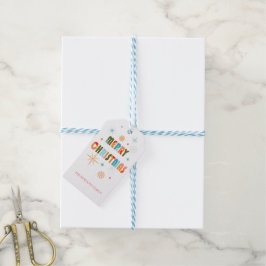 MODERN CHRISTMAS Geschenkmarke Geschenkanhänger