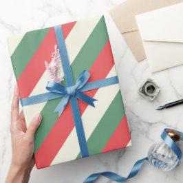 Modern Christmas Gift Tag – Elegant Holiday Favor  Geschenkpapier