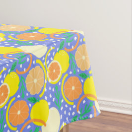 Modern Citrus Fruit Confetti Summer Amalfi Coast Tischdecke