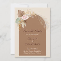 Modern Class Boho Rustikale Beige Brown Save the D