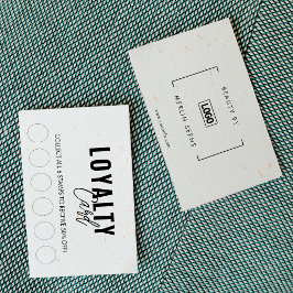 Modern Classic Beauty Wellness-Center Script Loyal Treuekarte