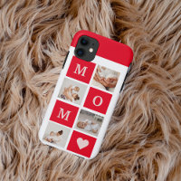 Modern Collage Foto & Best Mom Ever Gift
