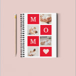 Modern Collage Foto & Best Mom Ever Gift Notizblock<br><div class="desc">Modernes Collage Foto & Text Beste Mama je Geschenk. Bestes Personalisiertes Geschenk für Mütter Tag,  Frauentag oder Mama Geburtstag. Überraschende Mama mit einem Geschenk,  das so Phantastisch ist wie sie.</div>