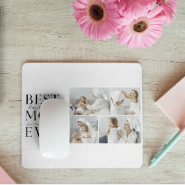 Modern Collage Foto Beste Mama Happy Mütter Tag Mousepad