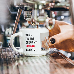 Modern Collage Foto & Happy Mothers Day Gift Espressotasse