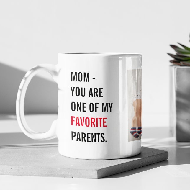 Modern Collage Foto & Happy Mothers Day Gift Kaffeetasse (Von Creator hochgeladen)