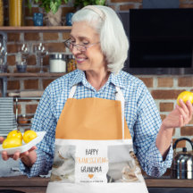 Modern Collage Foto Happy Thanksgiving Oma