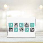 Modern Collage Foto Happy Vathers Day Gift<br><div class="desc">Die Einführung des Modern Collage Foto Happy Vatertag Geschenk in einem minten Farbthema. Dieses einzigartige und personalisierte Geschenk soll die besondere Bindung zwischen einem Vater und seinen Lieben feiern.Das Modern Collage Foto Happy Father's Day Gift ist ein wunderschön gestalteter Collage Rahmen, der mit einer Auswahl Ihrer Lieblings-Fotos individuell gestaltet werden...</div>