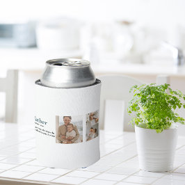 Modern Collage Foto Happy Vathers Day Gift Dosenkühler