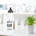 Modern Collage Foto Happy Vathers Day Gift Edelstahlflasche<br><div class="desc">Das "Modern Collage Foto Colorful Best Vater Ever Gift" ist ein personalisiertes und einzigartiges Geschenk für jeden Papa, der es verdient, gefeiert zu werden. Das Geschenk ist ein Collage Foto, das aus mehreren Einzelbildern besteht, die sorgfältig arrangiert wurden, um ein atemberaubendes und auffälliges Design zu schaffen. Das Geschenk ist ein...</div>