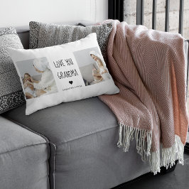 Modern Collage Foto Liebe Ihr Oma Bestes Geschenk Lendenkissen